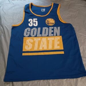 Kevin Durant #35 Jersey Golden State Warriors Tank Top Size XL